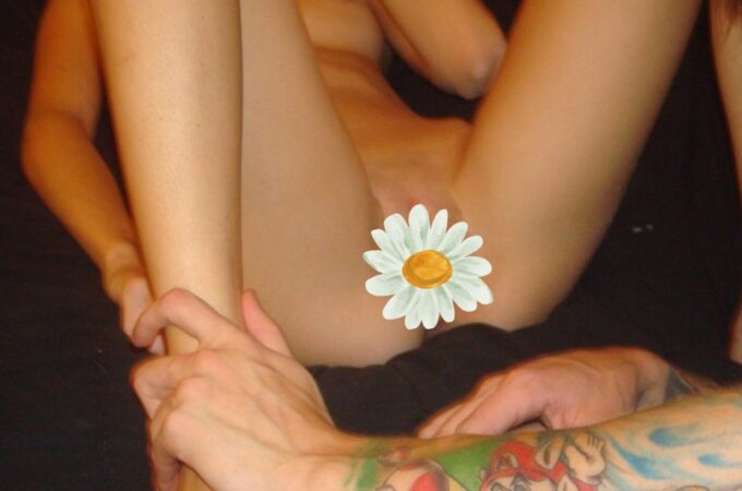 censored picture of the moments before I got laid on my backpacker trip.